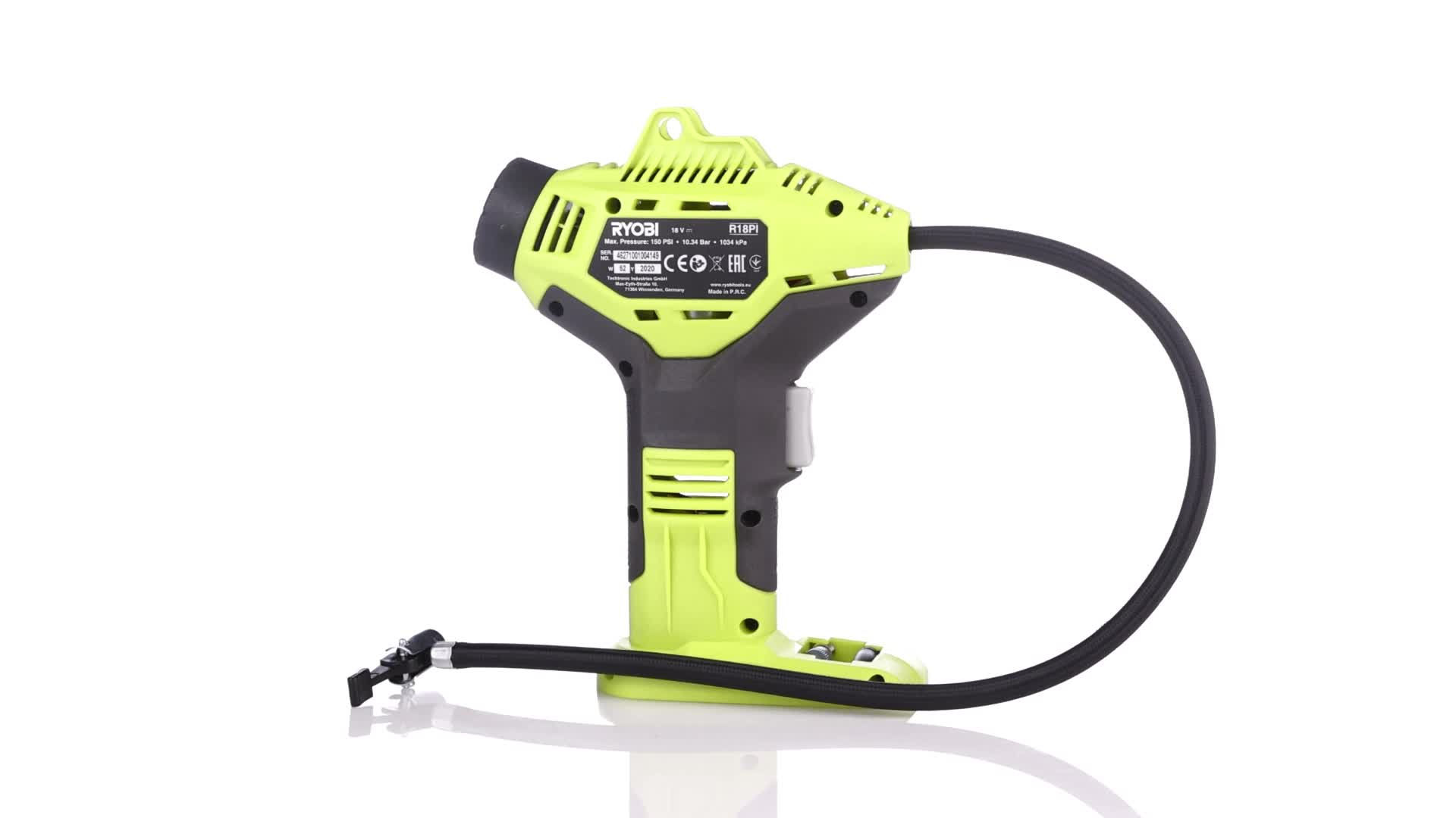 RYOBI R18PI-0 ONE+ AKÜLÜ HAVA KOMPRESÖRÜ (AKÜSÜZ)